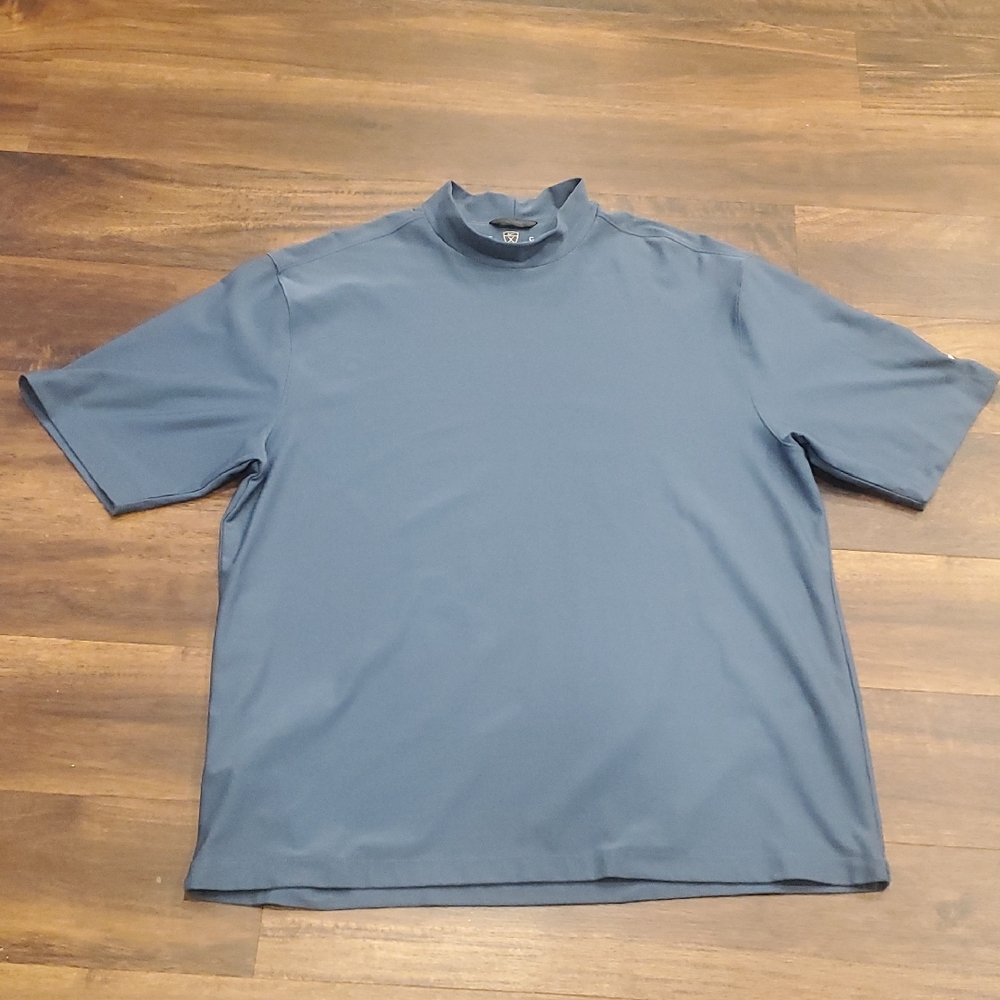 Nike Golf Dri FIT Mock Neck Shirt
